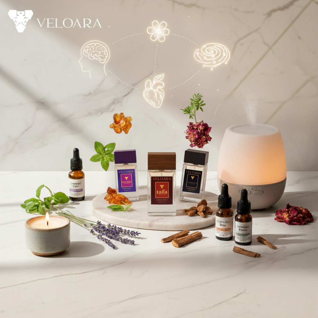 Best Essential Oils for Stress Relief and Their Benefits | Veloara Insights